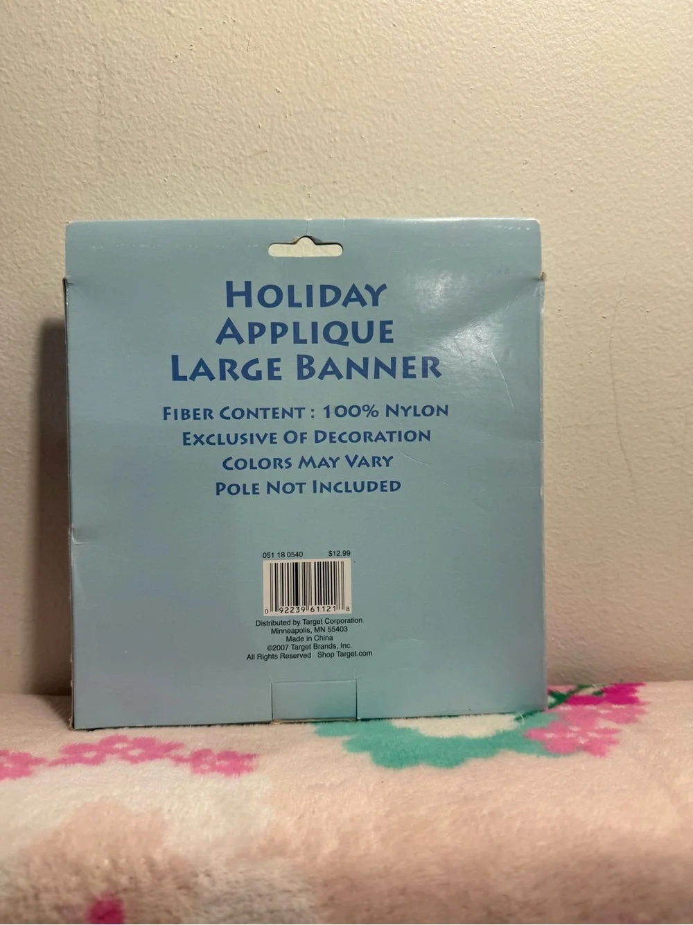 Target christmas flag